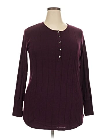 Roaman's Long Sleeve Henley (view 1)
