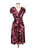 Sandra Darren Paisley Pink Cocktail Dress Size 8 - photo 1