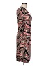 Ann Taylor LOFT 100% Polyester Print Brown Cocktail Dress Size 10 - photo 4