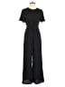 Halogen 100% Polyester Solid Black Jumpsuit Size XXS - photo 1