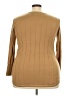 Roaman's Solid Tan Pullover Sweater Size 18 (L) - photo 2