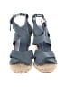 Joie 100% Leather Blue Wedges Size EU 39 - photo 2