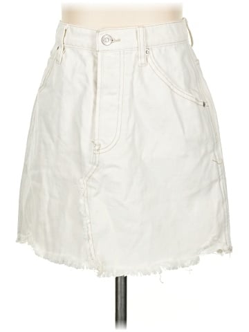 We the Free Denim Skirt (view 1)