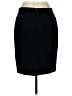 Alfani Solid Black Casual Skirt Size 10 - photo 2