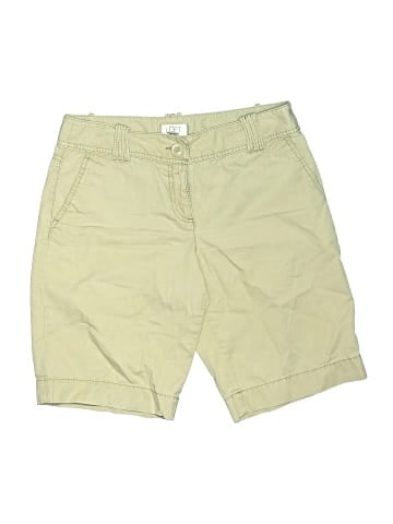 Ann Taylor LOFT Khaki Shorts (view 1)