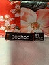 Boohoo 100% Polyester Floral Red Cocktail Dress Size 4 - photo 7