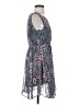 Myan 100% Polyester Floral Gray Casual Dress Size S - photo 4