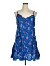 Thakoon 100% Polyester Paisley Blue Casual Dress Size 16 - photo 1