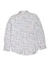 Crewcuts 100% Cotton Checkered-gingham Blue Long Sleeve Button-Down Shirt Size 10 - photo 1