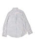 Crewcuts 100% Cotton Checkered-gingham Blue Long Sleeve Button-Down Shirt Size 10 - photo 2