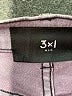 3x1 Solid Purple Jeans Size 28 waist - photo 4