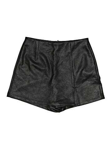 Dizzy Lizzy Faux Leather Skirt (view 1)