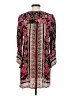 Angie Aztec Or Tribal Print Floral Multi Color Pink 3/4 Sleeve Blouse Size S - photo 2