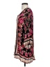 Angie Aztec Or Tribal Print Floral Multi Color Pink 3/4 Sleeve Blouse Size S - photo 5