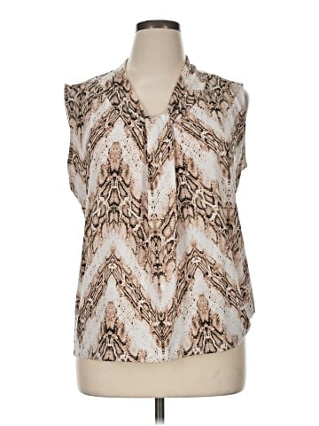 Dana Buchman Sleeveless Blouse (view 1)