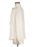 Shein 100% Polyester Metallic Ivory Long Sleeve Blouse Size 6 - photo 5