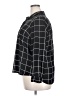 Apt. 9 100% Polyester Plaid Black Long Sleeve Blouse Size XXL Petite - photo 5