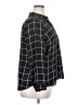 Apt. 9 100% Polyester Plaid Black Long Sleeve Blouse Size XXL Petite - photo 4