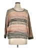John Paul Richard 100% Acrylic Metallic Tan Pullover Sweater Size XL - photo 1