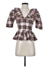 Saylor Gray Pink 3/4 Sleeve Blouse Size XS - photo 1