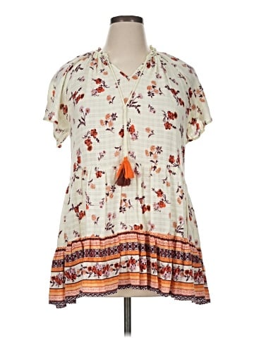Cato Short Sleeve Blouse (view 1)