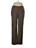 Michael Kors Brown Green Wool Pants Size 10 - photo 1