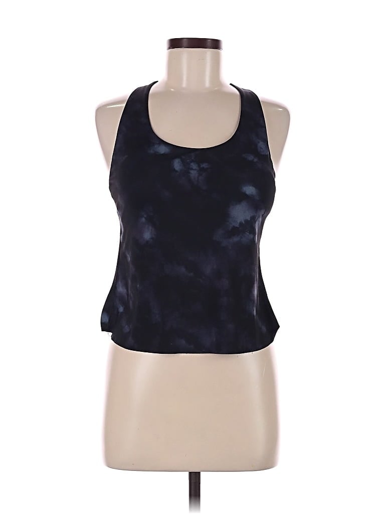 Pre-owned Active By Old Navy Tank Top Blue Halter Neckline Tops