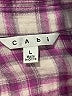 CAbi Plaid Purple Long Sleeve Button-Down Shirt Size L - photo 7
