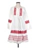 Roller Rabbit 100% Cotton White Casual Dress Size S - photo 1