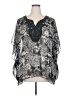 DressBarn 100% Polyester Black 3/4 Sleeve Blouse Size 2X - photo 1