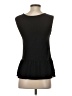 Ann Taylor LOFT Outlet Black Sleeveless Top Size XS - photo 2