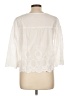 Assorted Brands 100% Cotton Ivory 3/4 Sleeve Blouse Size L - photo 2