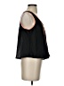 Lush 100% Polyester Black Tank Top Size S - photo 4
