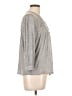 Soft Joie Solid Gray 3/4 Sleeve Blouse Size M - photo 4
