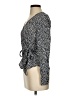 Talbots 100% Viscose Black Long Sleeve Blouse Size XS - photo 5