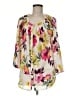 Chaps 100% Cotton Ivory 3/4 Sleeve Blouse Size M - photo 1