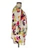Chaps 100% Cotton Ivory 3/4 Sleeve Blouse Size M - photo 4
