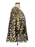 Calvin Klein 100% Polyester Animal Print Gold 3/4 Sleeve Blouse Size 1X - photo 4