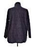 Woman Within 100% Polyester Polka Dots Blue Track Jacket Size 14 (M) - photo 2