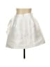 INA 100% Polyester Solid White Formal Skirt Size L - photo 2
