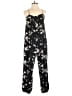 Final Touch Floral Black Jumpsuit Size S - photo 1