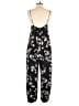 Final Touch Floral Black Jumpsuit Size S - photo 2