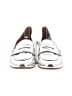 J.Crew Factory Store Metallic Silver Flats Size 7 - photo 2