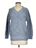 For The Republic Tweed Blue Pullover Sweater Size XS - photo 1