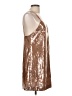Equipment Metallic Brown Cocktail Dress Size L - photo 4