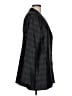 Eileen Fisher Chevron-herringbone Black Silk Blazer Size L - photo 4