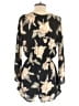 Audrey 3+1 Floral Multi Color Black Romper Size S - photo 2