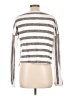 Cato Stripes Silver Pullover Sweater Size L - photo 2