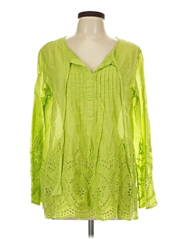 Chelsea & Theodore Long Sleeve Blouse (view 1)