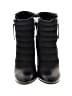 Diesel 100% Leather Black Boots Size EU 36 - photo 2